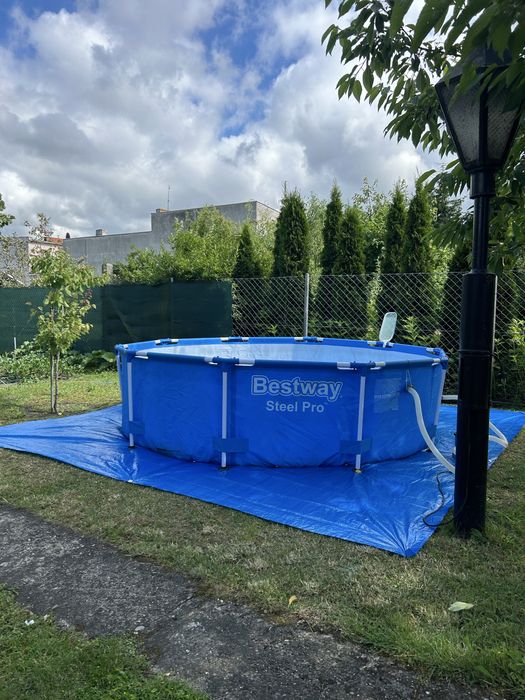 Basen ogrodowy +pompa +dodatki