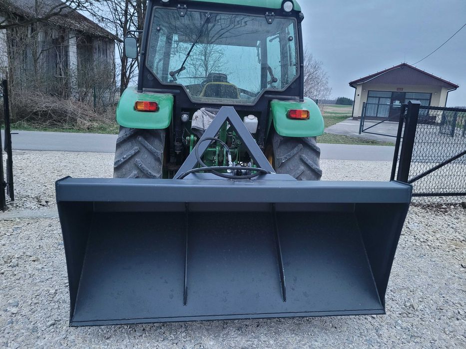 Łyżka/ łycha na tył ciągnika/ przedni TUZ z KIPREM HYDRAULICZNYM dowóz