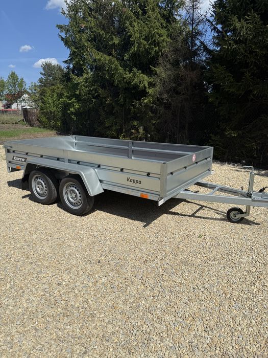 WYNAJEM Duża Przyczepa Dwuosiowa 3m x 1.5m