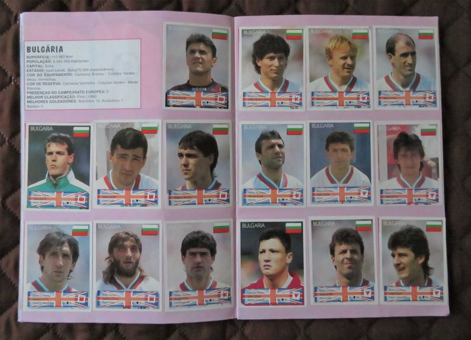 Caderneta EUROCUP 96