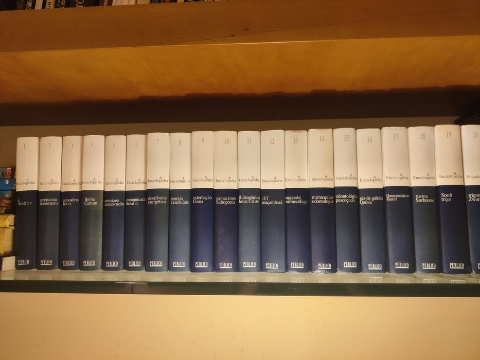 Coleção “A Enciclopédia” (20 volumes) + 2 guias temáticos – bom estado