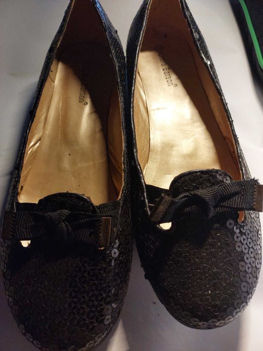 Baleriny Clara Barson rozm .37 cekiny  na 24,4 cm