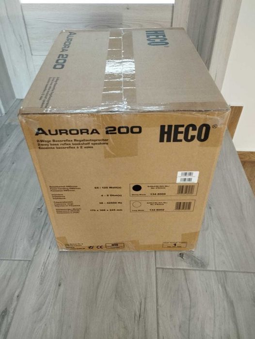 Heco Aurora 200 czarne nowe