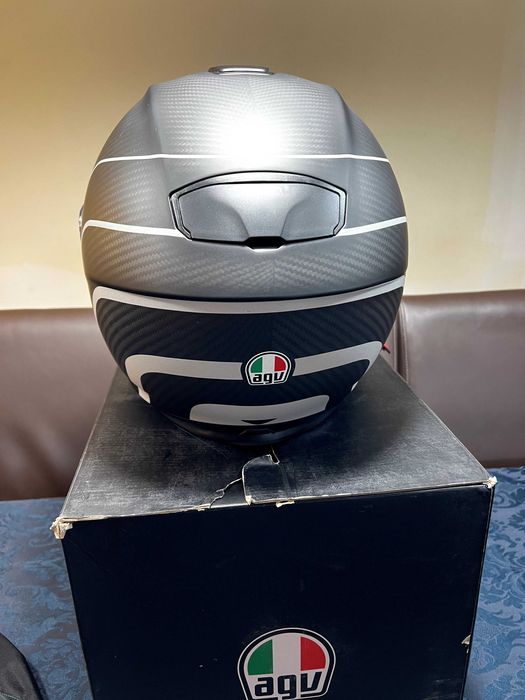 Capacete Topo de Gama AGV Sportmodular em Carbono - NOVO - Tam XL