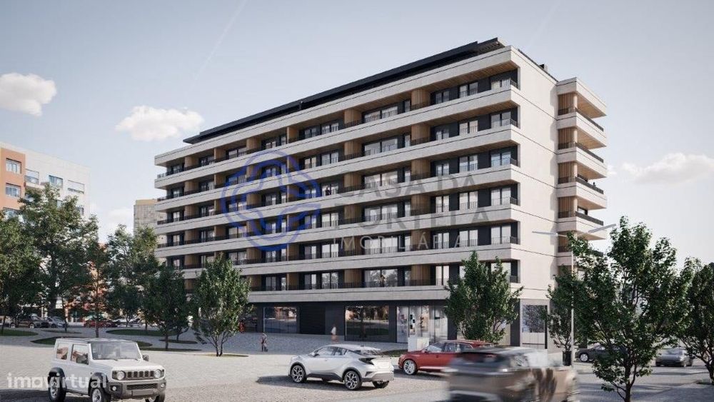 Apartamento T-3 no centro da Maia, para venda