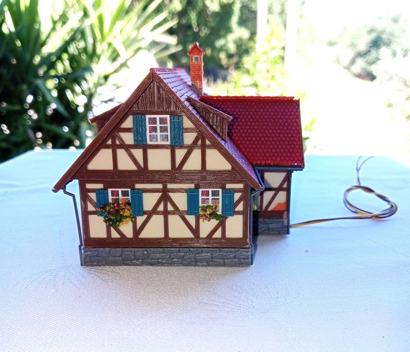 FALLER 232340, Casa rural com ILUMINAÇÃO (Reservado RL)