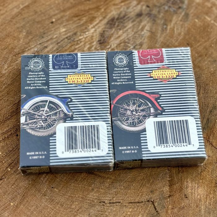 Harley-Davidson Limited Edition Колекційні Гральні Карти 1997
