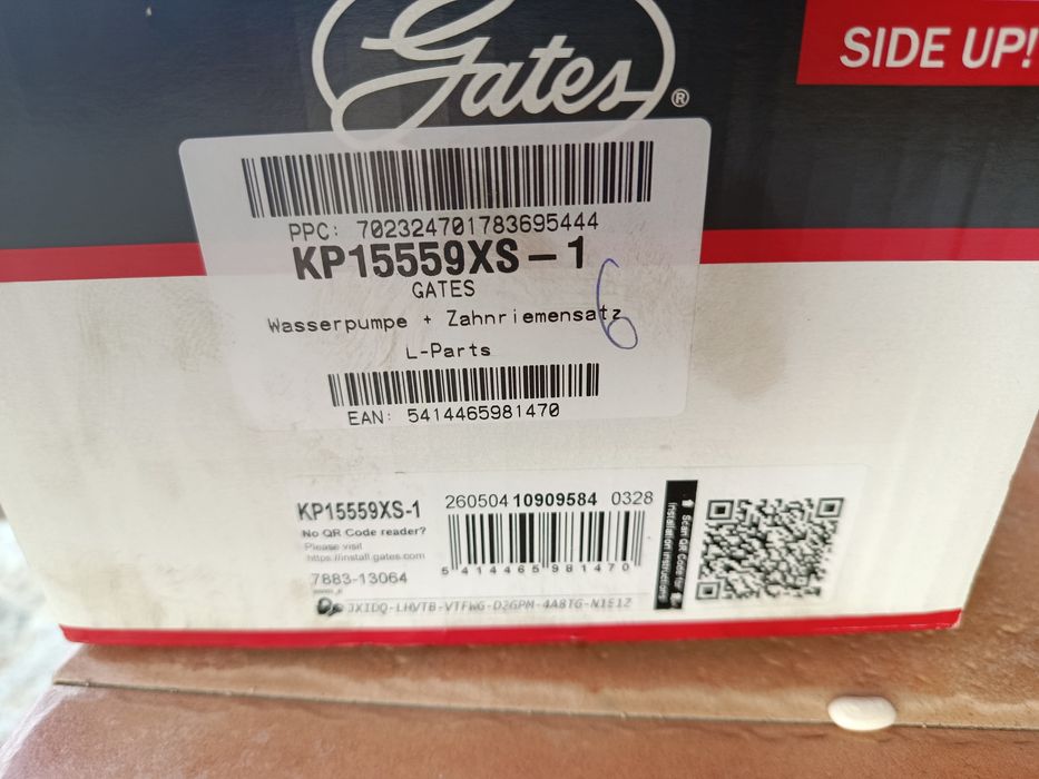 distribuição SEAT 6k2 bomba água gates