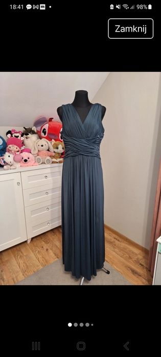 Sukienka wieczorowa weselna  44