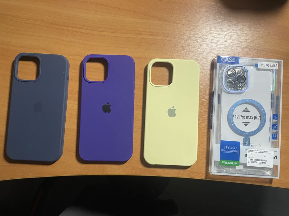 Накладки на Iphone 12 pro max 9 шт.