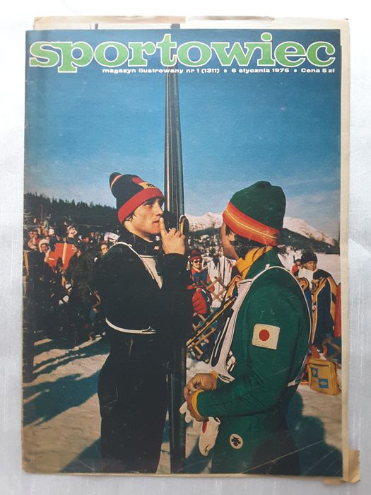 Sportowiec Magazyn Ilustrowany nr 1 (1311) 6 Stycznia 1976