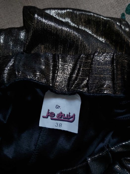 Karnawał! Okazja! Spodnie w kolorze złotym.