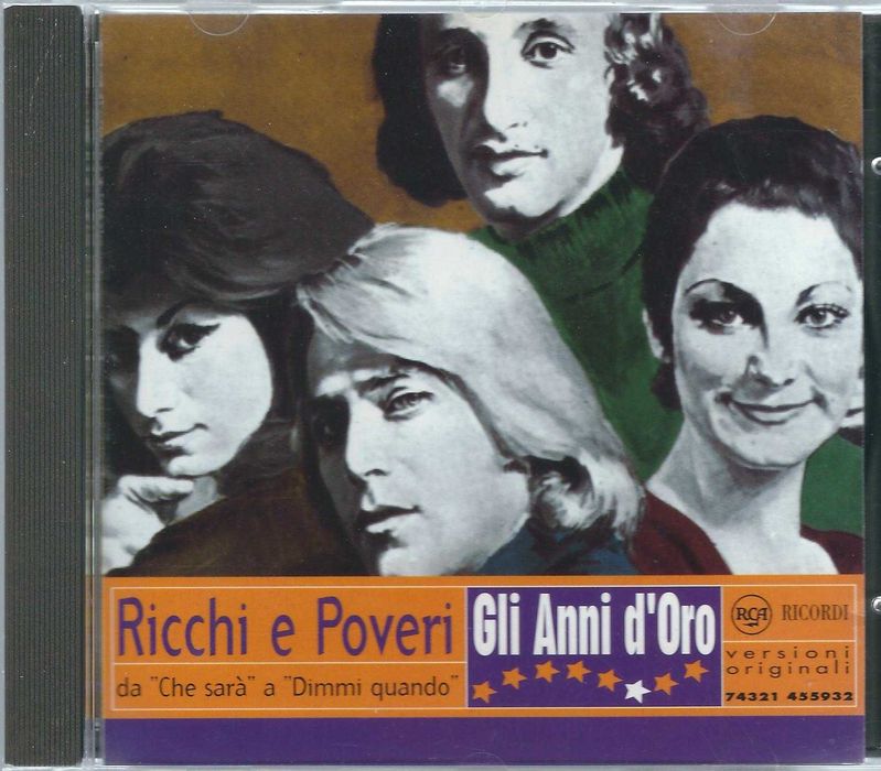 CD Ricchi E Poveri - Gli Anni D'Oro (1997) (RCA)