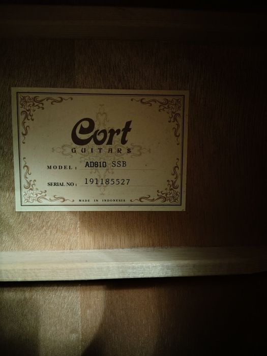 Акустична гітара Cort ad810 ssb