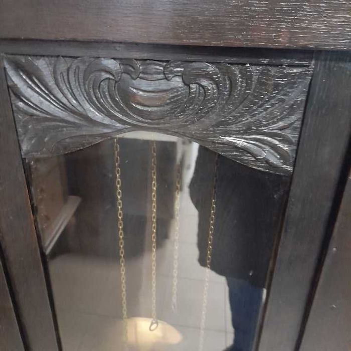 Zegar stojący drwniany