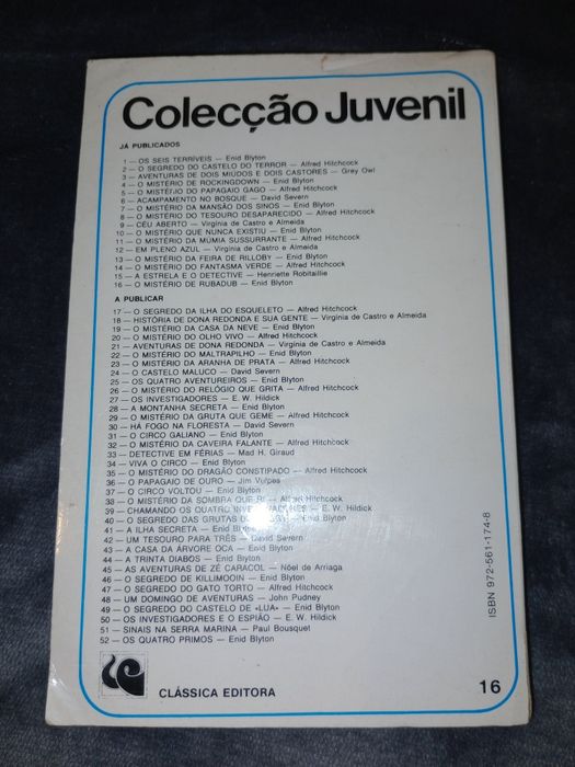 Livro " O mistério de Rubadub "