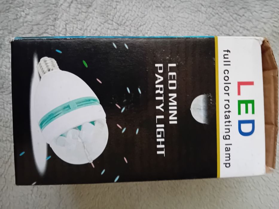 Żarówka disco dyskoteka