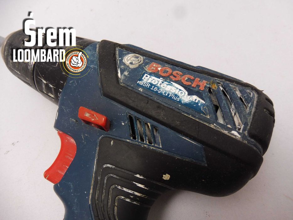 Wkrętarka Bosch GSR 18-2 LI, Aku 1,5AH, Ład, Walizka