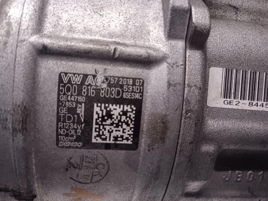 COMPRESSOR AR CONDICIONADO SEAT IBIZA V 2018 -5Q0816803D