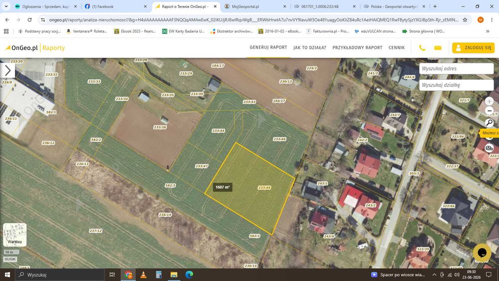 Działka na sprzedaż - Widok 3