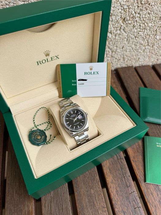 Rolex Datejust 36 “Roulette Date” - Full Set