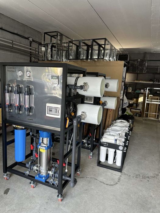 Обратный осмос 2000 литров в час с мембраними 8040