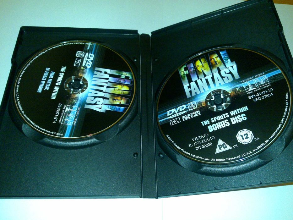 final fantasy (edição especial 2 dvds)