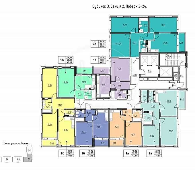 1-кімнатна квартира за адресою вул. Повітрофлотська (площа 45,1 м²) - Atlanta.ua - фото 10