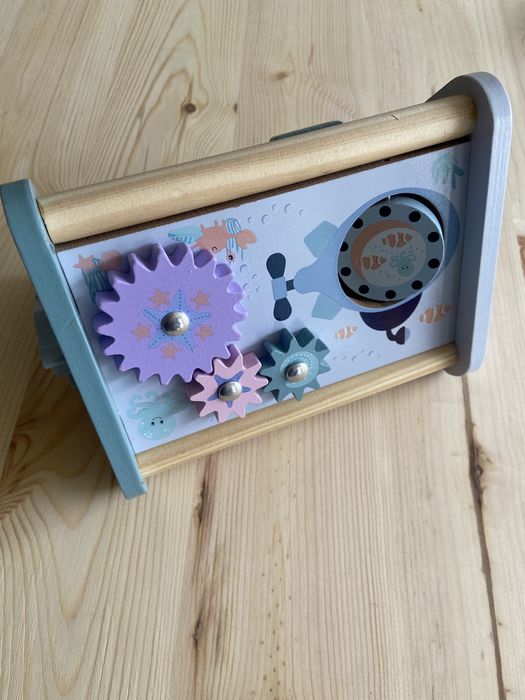 Conjunto 3 brinquedos bebé em madeira