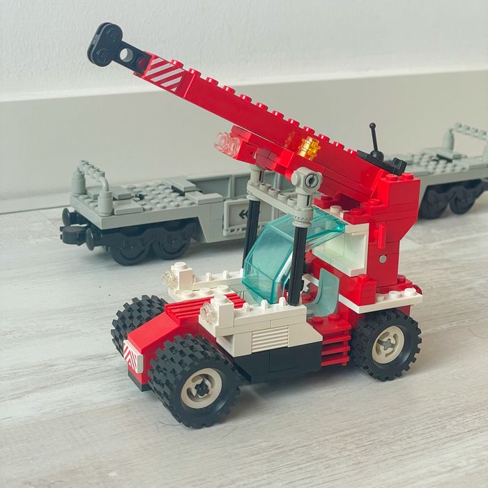 Lego System Train 4549 Container Double Stack (1993) Completo e Raro505387093118822407