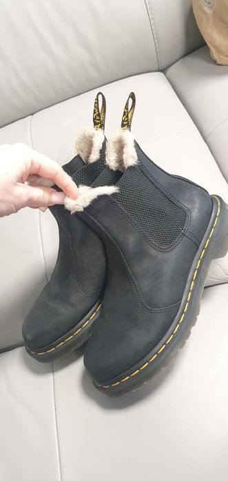 Botki ze skory ocieplane Dr.Martens 37