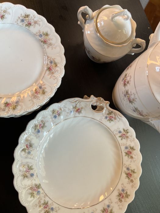 Porcelanowy zestaw