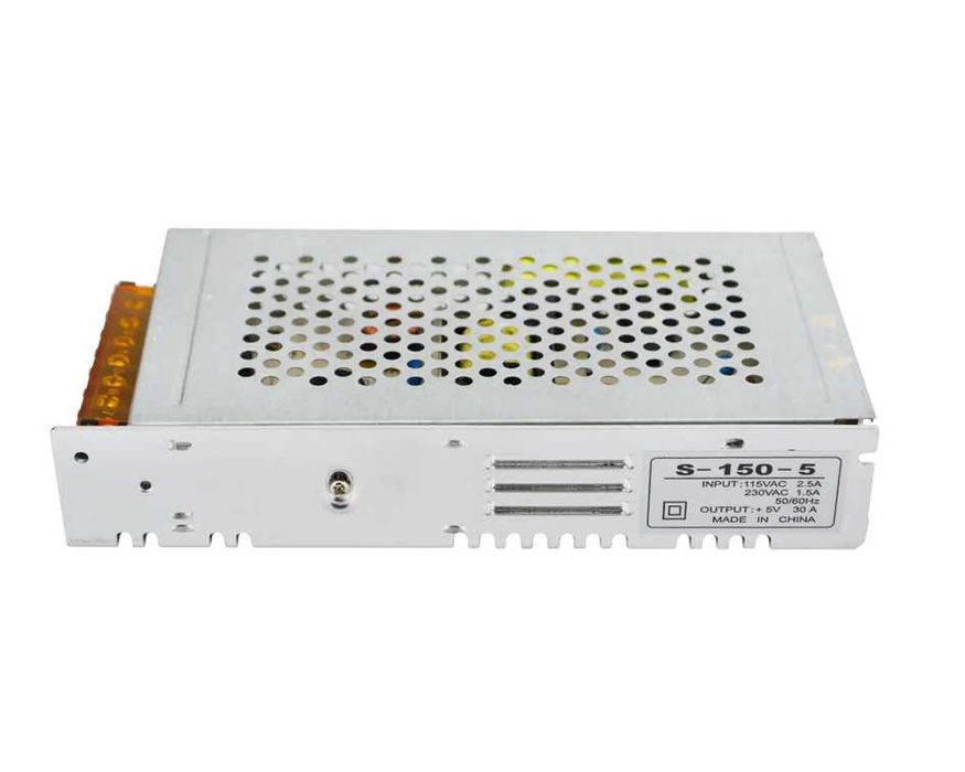 Блок живлення UKC 5V 30A 150W S-150-5 (металевий)