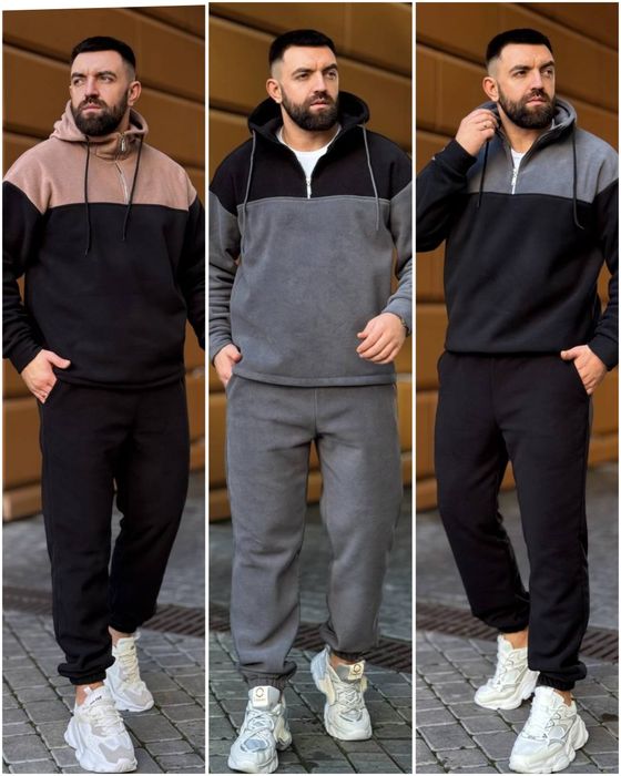 Костюм чоловічий флісовий, теплий, зимовий‼️роздріб та ОПТ‼️