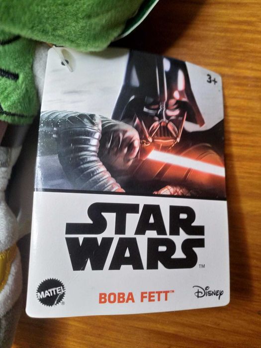 Peluche Star Wars Boba Fett Novo com etiqueta Tamanho 20 cm