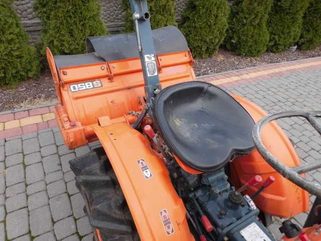 Kubota B6000 4x4 + glebogryzarka gratis mini traktor yanmar iseki hako