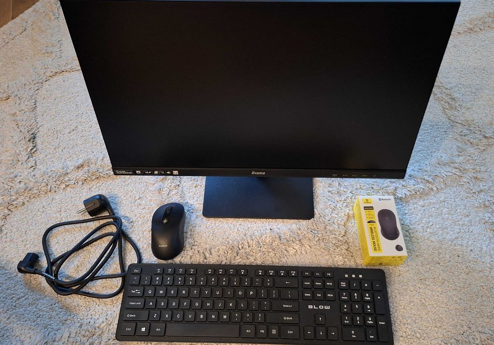 Monitor iiyama ProLite XU2493HS-B6 24 IPS LED 0,5ms 100hz /HDMI DP/+Klawiatura+Myszka sztuk 2+Nowe