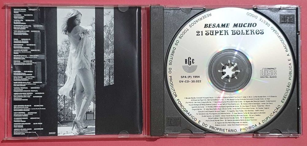 CD - Besame Mucho - 21 Super Boleros
