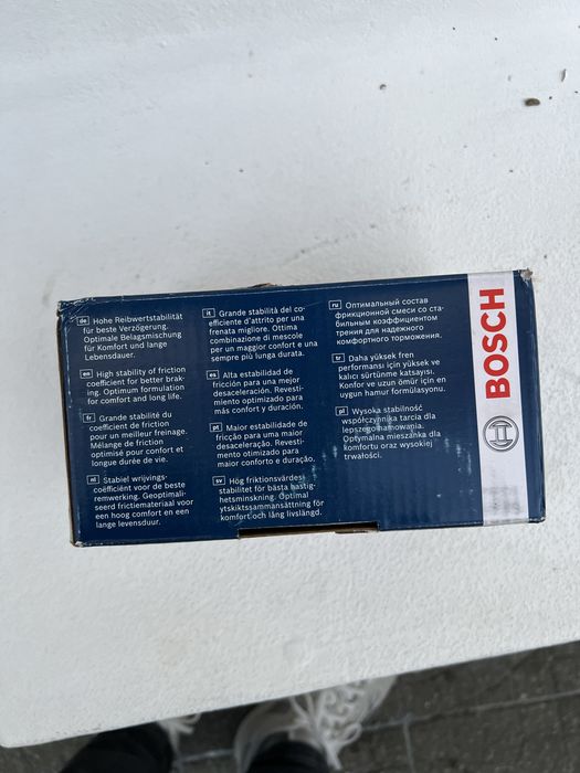 Bosch Pastilhas de travão frente Mercedes-Benz