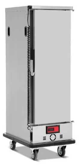 Carro de quentes em inox - NOVO