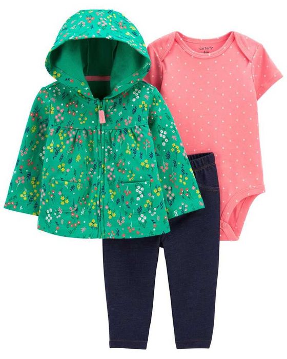 Костюм (боді+ штани+ жилетка) Carters Картерс тройка 1 - 5 роки