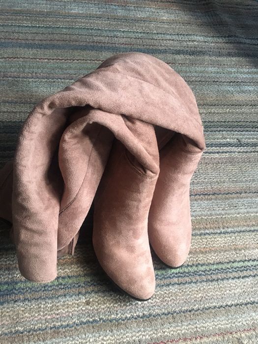 Замшеві сапожки чоботи