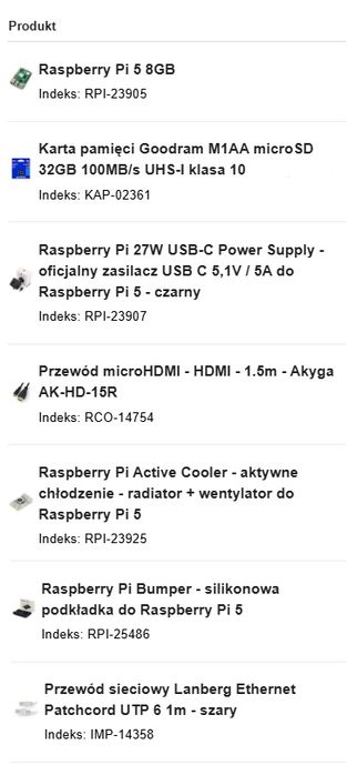 Raspberry PI 5 8gb