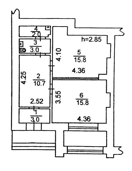Комерційна нерухомість за адресою (площа 50,3 м²) - Atlanta.ua - фото 5