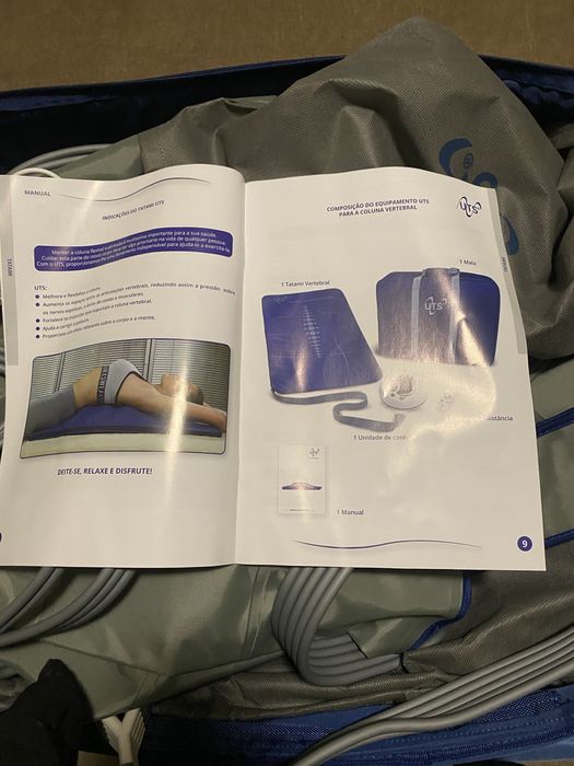 Equipamento UTS pressoterapia