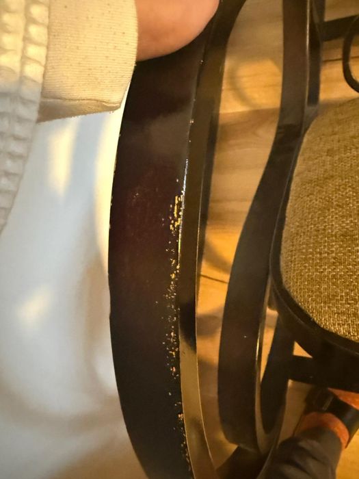 Fotel bujany gięty nowa tapicerka