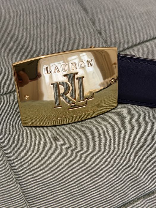 Ремінь Ralph Lauren синій