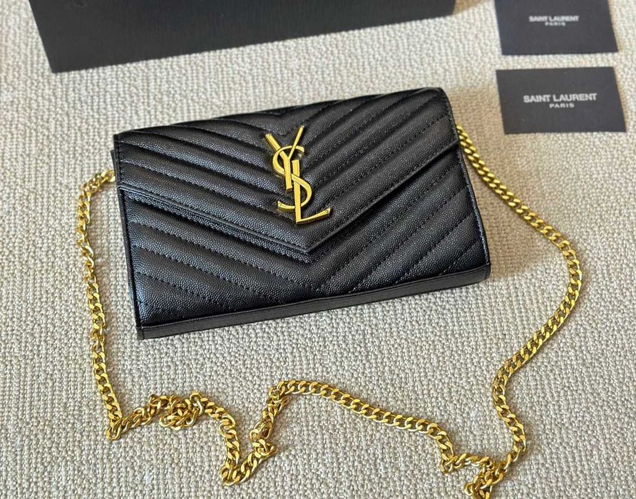 Сумка клатч YSL Yves Saint Laurent Сен Лоран