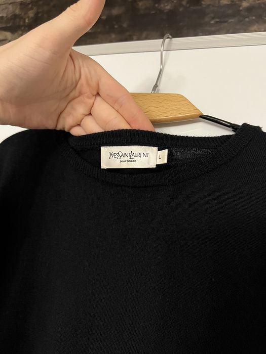 Вінтажний светр Yves Saint Laurent YSL VTG 100% Wool