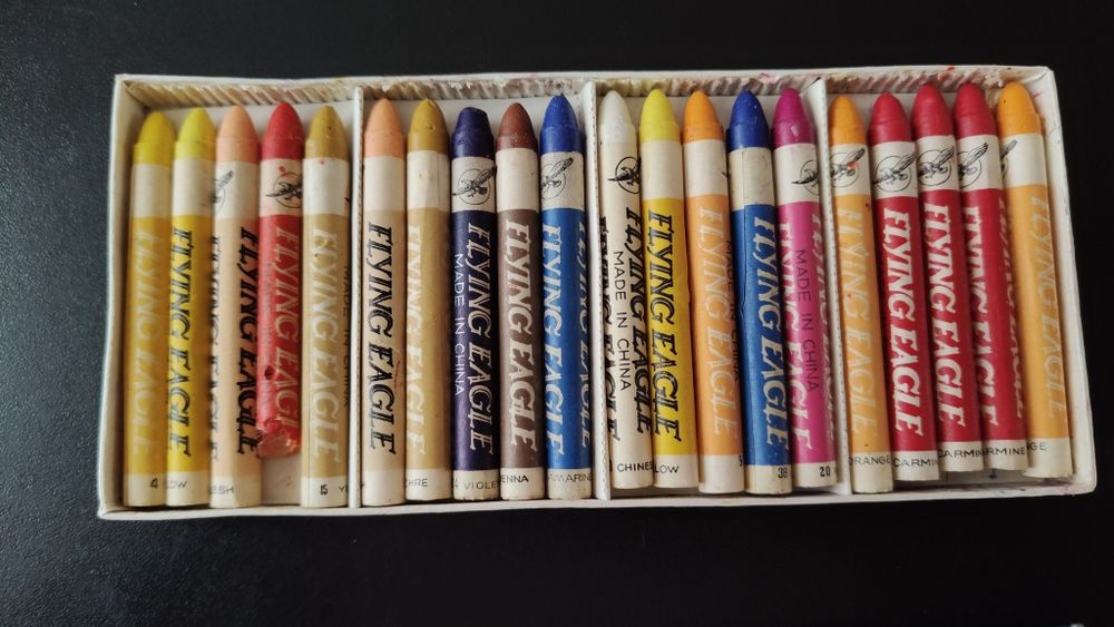 Kredki świecowe crayon